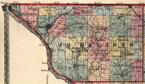 Jo Daviess County, Illinois: Maps and Gazetteers