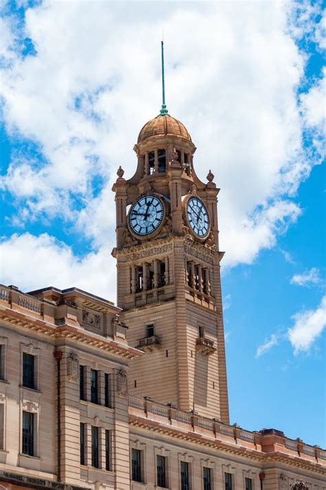 Sydney Central Station Clock Tower Stock Photo - Image of building, clear: 22916020