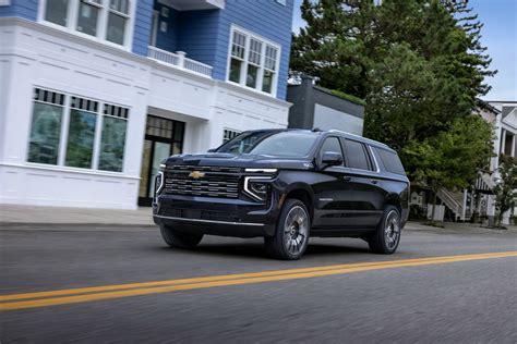 2025 Chevrolet Tahoe And Suburban Debut With New Looks, Fresh Tech, And ...