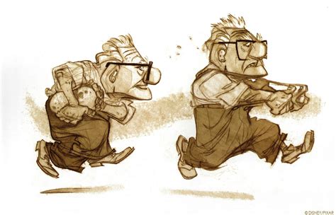 Living Lines Library: Up (2009) - Character Design