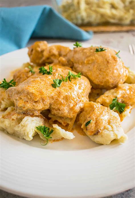 Hungarian Chicken Paprikash with Dumplings - Cooking with Mamma C