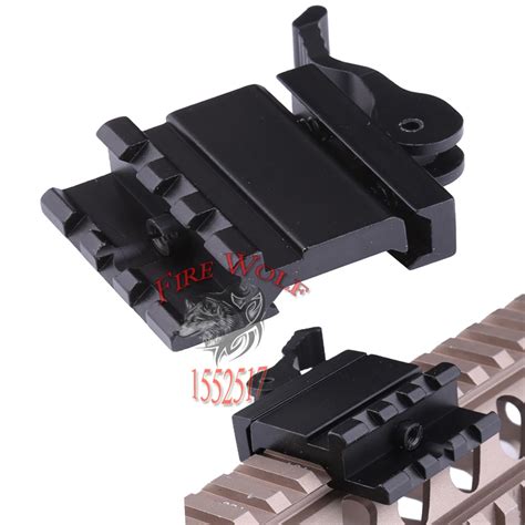 Aliexpress.com : Buy 45 Degree Picatinny Weaver Rail Mount 3Slot Single Rail Angle Mount With ...