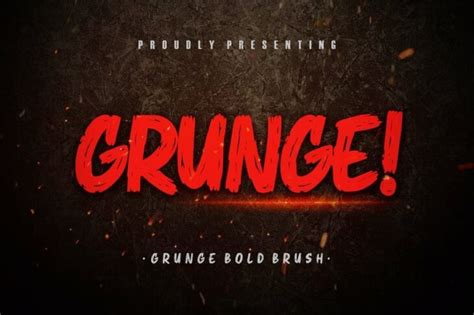 28 Authentic Grunge Fonts To Make Your Designs Pop | HipFonts