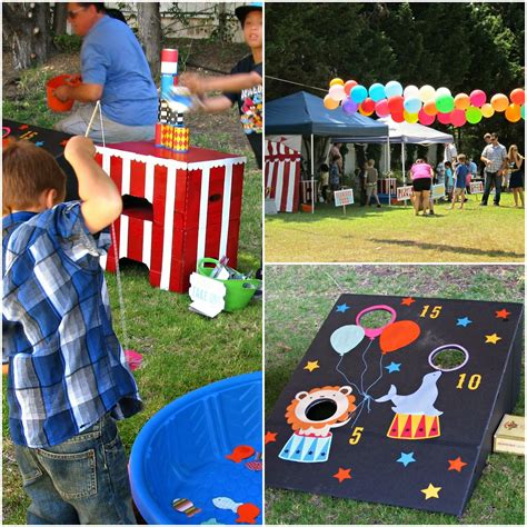 homemade by jill: preschool carnival party | Carnival party, Carnival ...