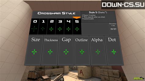 How to make your crosshair small in CS 1.6