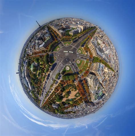 World city panoramas transformed into 360-degree globes – in pictures ...