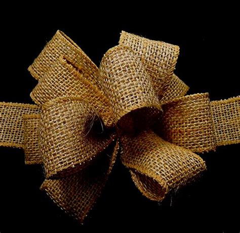 Wired Burlap Ribbon from American RIbbon Manufacturers