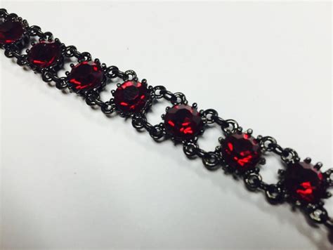 Classic Bracelet in Red - Etsy