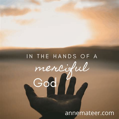 In the Hands of a Merciful God | Anne Mateer