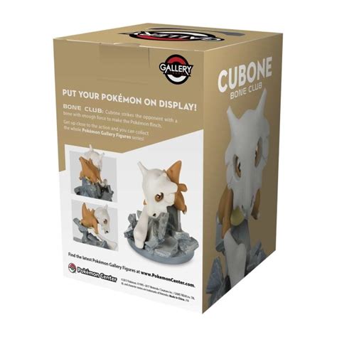 Pokémon Gallery Figure: Cubone (Bone Club) | Pokémon Center Official Site