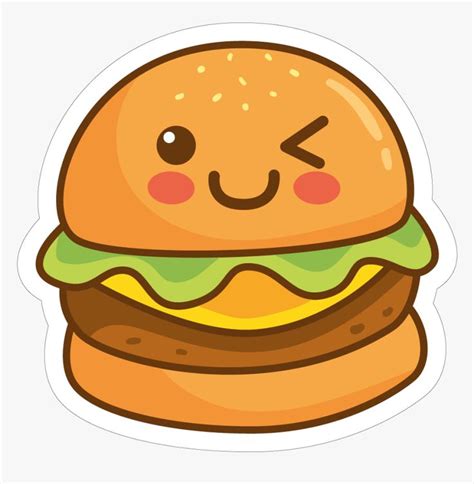 Hamburger Clipart Burger - Cute Hamburger Clip Art, HD Png Download is free transparent png ...