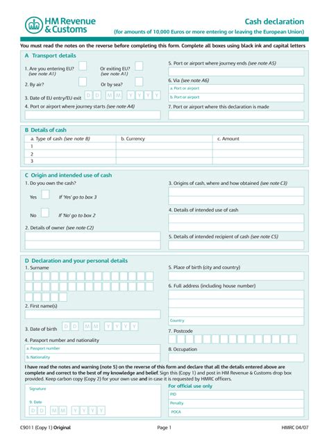 Hmrc Form Ca9176 Printable