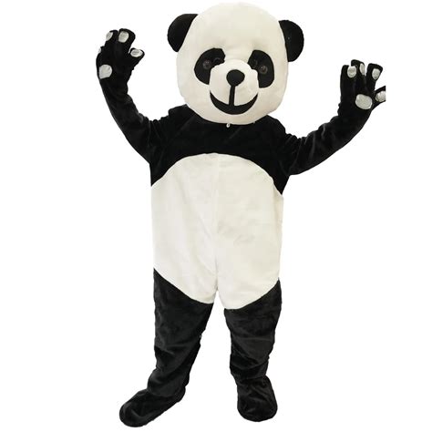 Aliexpress.com : Buy New Adult Panda Mascot Costume Carnival Party ...