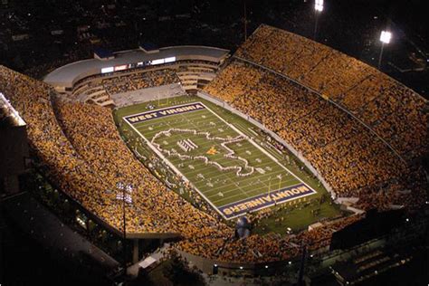 The History Behind West Virginia’s Best Stadium Visual - The Gold Rush - The Smoking Musket