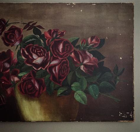 Vintage rose painting showing age | Rose painting, Vintage roses, Painting