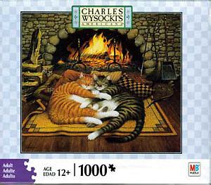 Charles Wysocki: Cat Puzzles | eBay