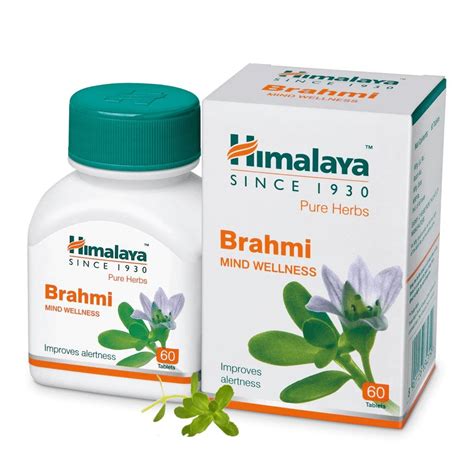 HIMALAYA Brahmi Mind Wellness 60 Tablets Capsules (Improves alertness) | Shopee Malaysia