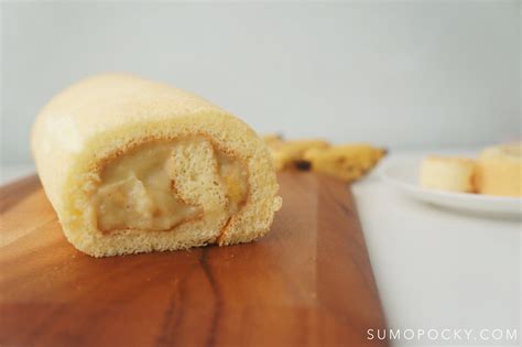 Tokyo Banana Roll Cake Recipe - Sumopocky | Custom Bakes