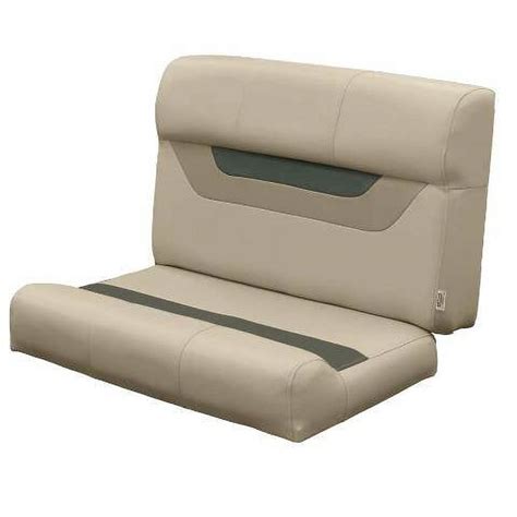 Wise Pontoon Boat Bench Seat Cushions 3400-1871 | 27 Inch Gray Green ...