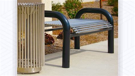 Commercial Outdoor Benches - Metal Park and Picnic Benches