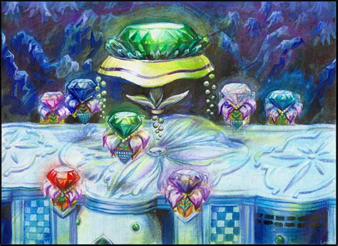 Altar of the Master Emerald (concept) by Liris-san.deviantart.com on @deviantART | Anime ...