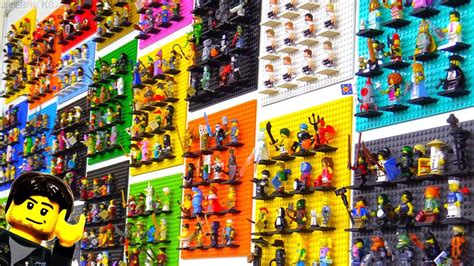 The first 25 LEGO Collectible Minifigure series -- 400+ figures! - YouTube