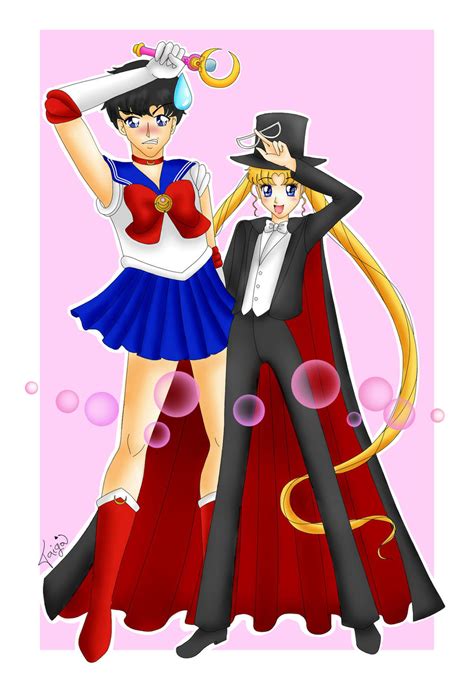 Sailor Moon Tuxedo Mask Sailor Saturn Chibiusa Sailor Neptune Sailor ...