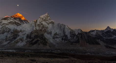 Mount Everest, Sky, Stars Wallpapers HD / Desktop and Mobile Backgrounds