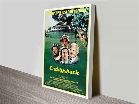 Caddyshack Vintage Movie Poster Wall Art Print