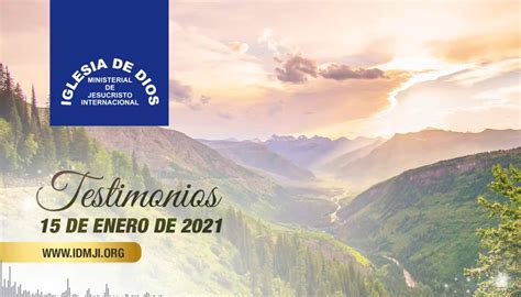 Testimonios 15 de enero de 2021, Iglesia de Dios Ministerial de ...