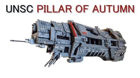 LEGO Halo UNSC Pillar of Autumn MOC - YouTube