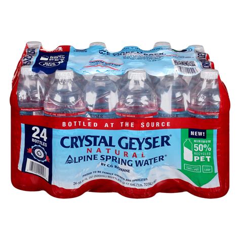 Crystal Geyser Natural Alpine Spring Water - Shop Water at H-E-B