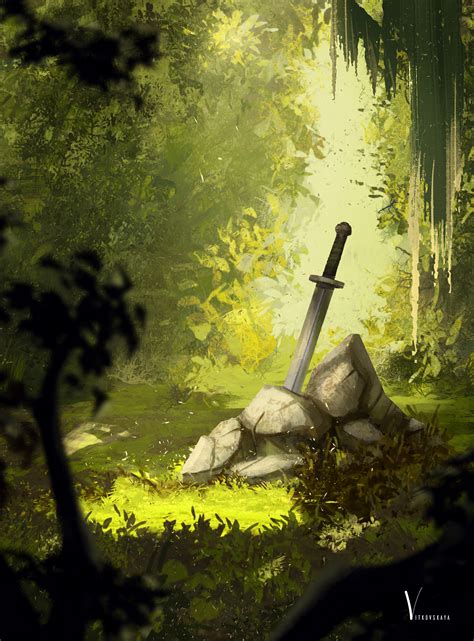 ArtStation - Sword in the stone