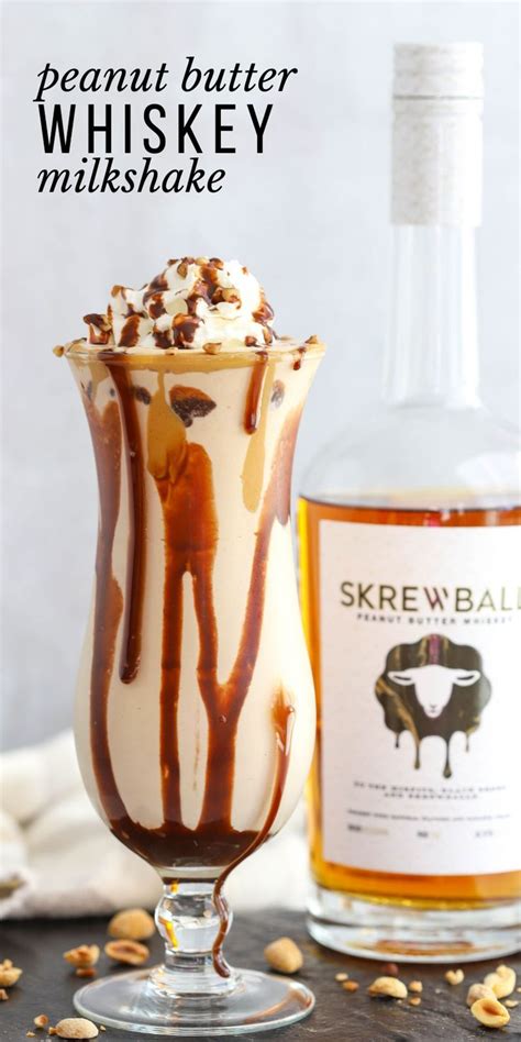 Peanut Butter Whiskey Milkshake - Simply Made Recipes | Recipe ...