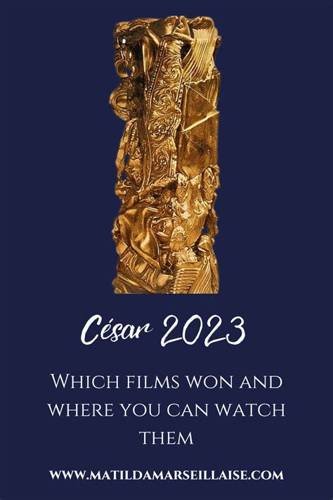 Which films won at the César 2023 and where you can watch them ...