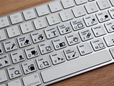 Keyboard Stickers with Photoshop Shortcuts — SketchKeys