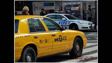 UNDERCOVER POLICE CAR-YELLOW TAXI NEW YORK 2015 HD © - YouTube