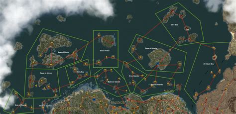 Complete map of Sea Regions? : r/blackdesertonline