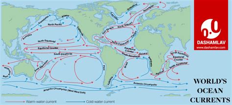 Pacific Ocean Currents Names