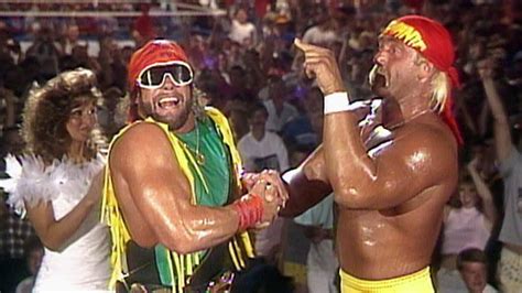 Hulk Hogan & Randy Savage officially form The Mega Powers: Superstars, July 30, - YouTube