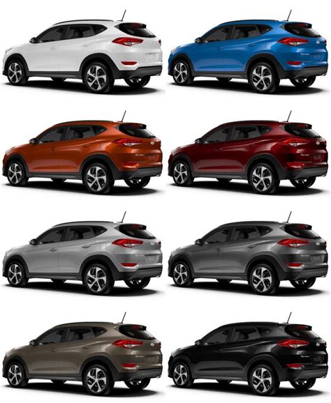 2016 Hyundai Tucson Colors