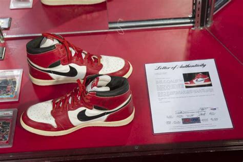 Michael Jordan's first Air Jordan sneakers sold for record $560,000 at ...