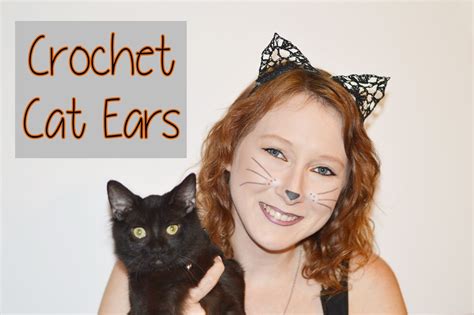 With Alex: Crochet Cat Ears Video Tutorial And Free Pattern!