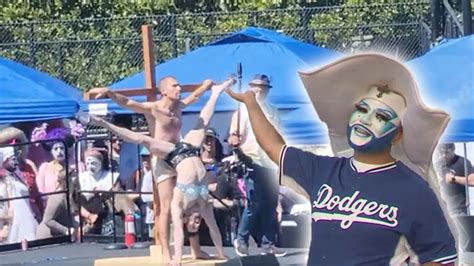 LA Dodgers Slammed Over Pride Night Invitation to LGBT Group that Performed Stripper Pole Christ ...