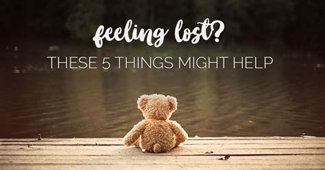 Feeling lost? These 5 things might help | Kelly Exeter