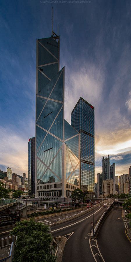 Bank of China Tower (1,205 ft) Hong Kong, 1990 | designed by I.M. Pei | Hong kong architecture ...