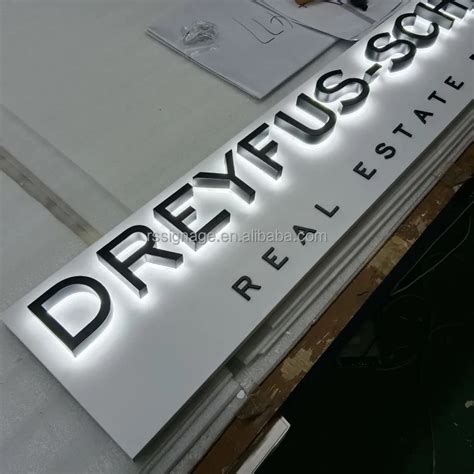 Business Illuminate Office Door Signs Led Channel Letter Sign Indoor ...