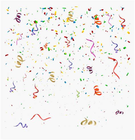 Happy Birthday Confetti Background