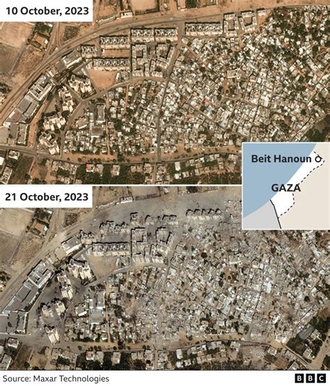 Gaza before and after: Satellite images show destruction - Democratic Underground Forums