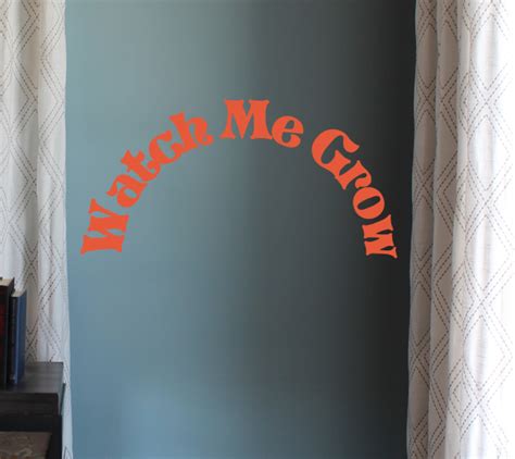 Watch Me Grow - Beautiful Wall Decals